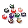 70Pcs 10 Colors Transparent Resin European Beads RPDL-YW0001-05-3