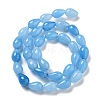 Natural Aquamarine Dyed Beads Strands G-B106-A10-02-3