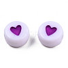 Opaque Acrylic Beads MACR-N008-57D-4
