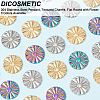 DICOSMETIC 30Pcs 3 Colors 304 Stainless Steel Pendant STAS-DC0012-41-3