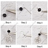 SUNNYCLUE DIY Gothic Earring Making Kit DIY-SC0020-85-4