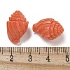 Synthetic Coral Carved Beads Strands CORA-I023-07D-4