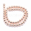 Electroplate Non-magnetic Synthetic Hematite Beads Strands G-L485-01A-LRG-3