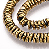 Electroplate Non-magnetic Synthetic Hematite Beads Strands G-N0321-07K-3