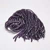 Transparent Glass Beads Strands EGLA-A039-T6mm-D04-3