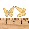 Ion Plating(IP) 304 Stainless Steel Pendants STAS-S135-09G-3