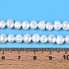 Natural Cultured Freshwater Pearl Beads Strands PEAR-T006-18D-5