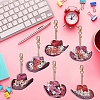 Flower Hat DIY Pendant Decoration Diamond Painting Kit PW-WG43605-01-5