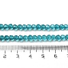 Transparent Glass Beads EGLA-A035-T4mm-D12-5