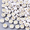 Opaque Acrylic Beads X-PACR-N006-005-1
