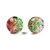 Transparent Crackle Acrylic Beads CACR-N002-13A-1