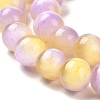 Natural Selenite Beads Strands G-P493-03E-3