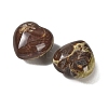 Natural Crazy Agate Heart Love Stone GG-CBAA0EE-03-15-2