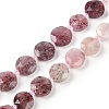 Natural Strawberry Quartz Beads Strands G-C116-A41-01-2