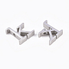 304 Stainless Steel Pendants X-STAS-T041-10-K-2