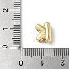 Brass Micro Pave Cubic Zirconia Beads KK-P290-61G-K-3