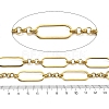 Ion Plating(IP) 304 Stainless Steel Oval Link Chains CHS-G039-02A-G-2