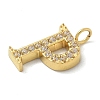 Ion Plating(IP) 304 Stainless Steel Micro Pave Cubic Zirconia Pendants STAS-Z107-03G-15-2