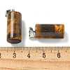 Natural Tiger Eye Pendants G-B127-17P-01-3