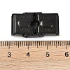 Ion Plating(IP) 201 Stainless Steel Watch Band Clasps STAS-C006-1-02B-3