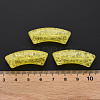 Transparent Crackle Acrylic Beads CACR-S009-001B-N85-5