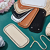 8Pcs 4 Colors Rectangle Felt Bag Bottom FIND-PH0024-17A-5