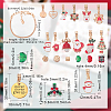 Christmas Theme DIY European Bracelet Making Kit DIY-WH0308-349-2