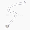 304 Stainless Steel Pendant Necklaces NJEW-F239-03P-2