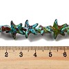 Synthetic Turquoise Dyed Beads Strands G-P507-04M-3