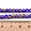 Baking Paint Glass Beads Strands DGLA-N010-4mm-06-4