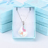 Valentines Day Presents Packages Cardboard Pendant Necklaces Boxes BC052-4