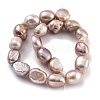Natural Cultured Freshwater Pearl Beads Strands PEAR-P062-26C-3