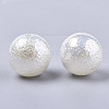 ABS Plastic Imitation Pearl Beads SACR-N009-29A-01-2