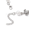 Ocean Series Alloy Tortoise Link Bracelets BJEW-JB11840-02-4