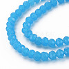 Glass Beads Strands EGLA-A044-J8mm-D09-3