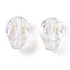 Electroplate Glass Beads Strands EGLA-T021-09C-1
