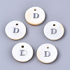 Natural Freshwater Shell Pendants SHEL-Q018-01A-D-P-1