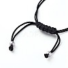 Unisex Adjustable Nylon Cord Braided Bead Bracelets BJEW-JB04887-05-4