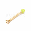Brass Enamel Pendants KK-S362-032H-NR-2