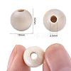 Natural Unfinished Wood Beads WOOD-S651-A10mm-LF-3