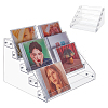 Transparent Acrylic 5 Layers Nail Polish Display Rack ODIS-UN0001-22B-1