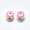Alloy Enamel Beads ENAM-S117-01D-2