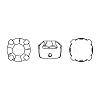 Preciosa® MAXIMA Crystal in Sew-On Cup Y-PRC-SS29-60230-G-2