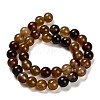 Dyed Natural Agate Beads Strands G-G203-10D-10mm-3