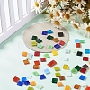 Mosaic Tiles Glass Cabochons X-DIY-P045-01-4