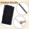 100Pcs DIY Iron & Plush Sticks FIND-CY0002-24A-6
