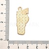 Western Cowboy Theme Alloy Enamel Pendants FIND-V001-04G-01-3