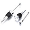 Aluminum Beadable Wine Stopper Blanks TOOL-X001-A-3