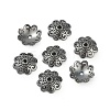 Tibetan Style Bead Caps TIBEB-00955-B-RS-1
