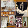 12 Yards Polyester Lace Ribbon OCOR-NB0002-84D-5
